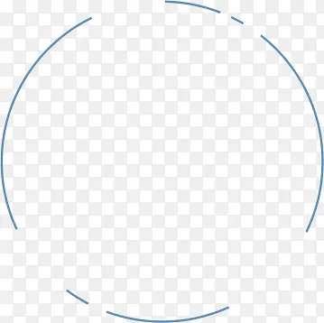 蓝色线条圆环图片