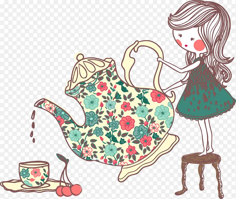 茶和女孩