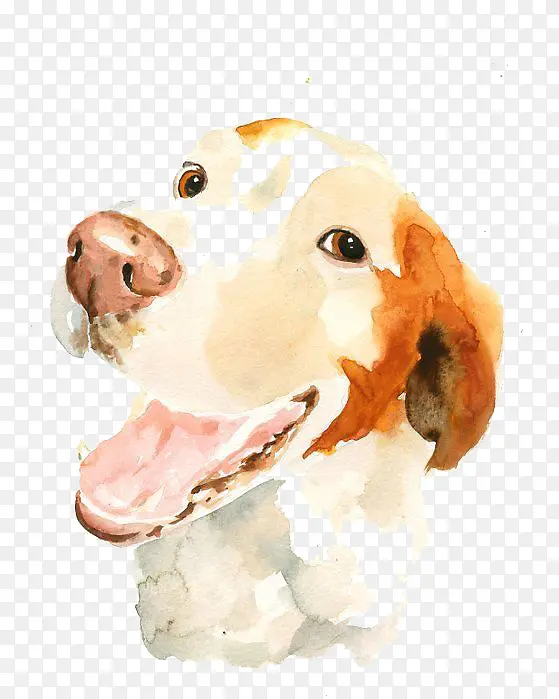 绘画作品中的狗狗