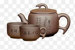 中国风茶壶茶具