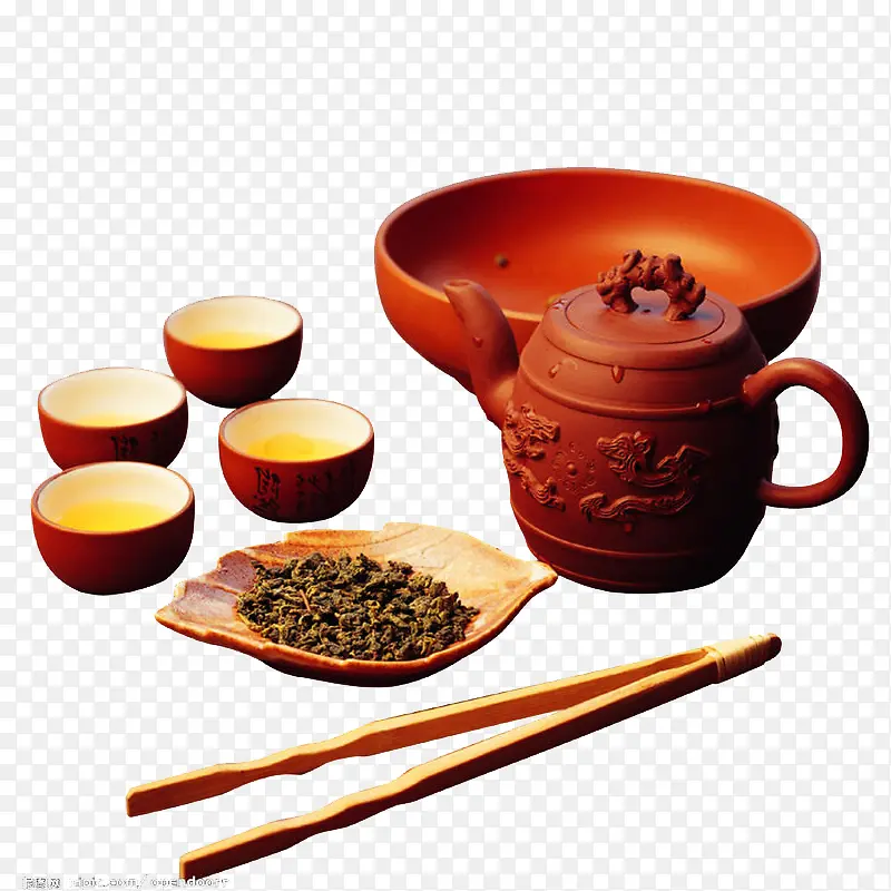 紫砂茶具图片素材