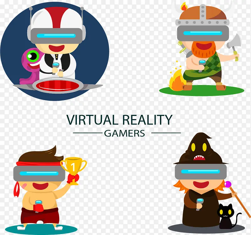 虚拟现实游戏人物