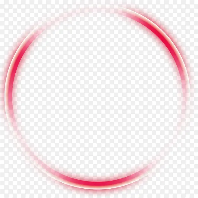 红色圆环气泡泡泡