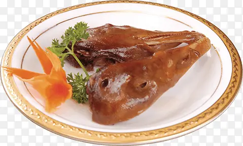中国的美味美食鹅头