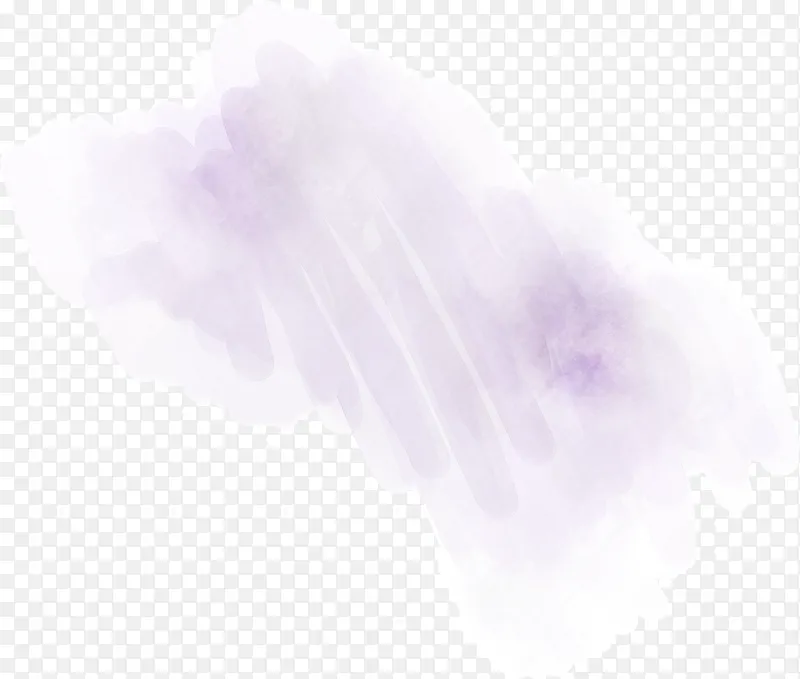 紫色朦胧创意云彩