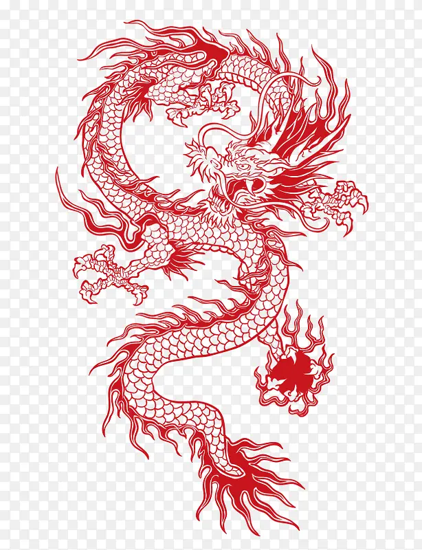 精致免扣透明祥龙PNG图片素材下载_图片编号yjkzlddw-免抠素材网