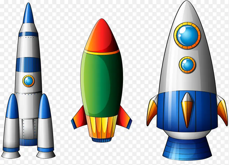 三个小火箭