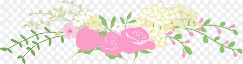 粉色花朵清新主题