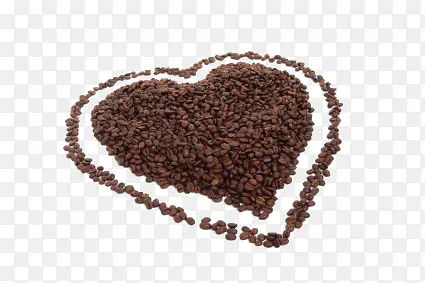 心型咖啡豆