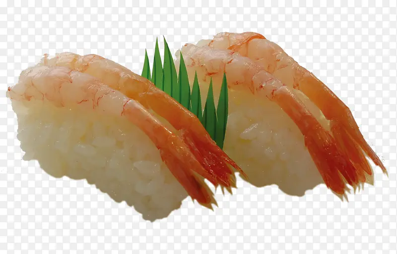 产品实物鲜虾寿司