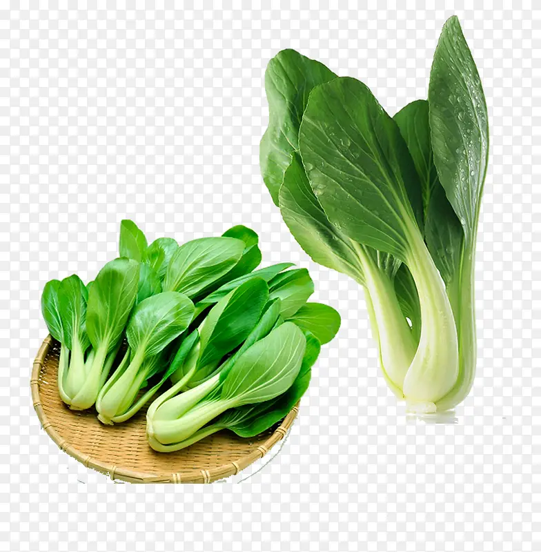 青菜绿色蔬菜免抠蔬菜