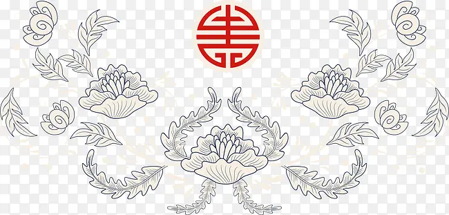 中式花纹 花纹 中国风