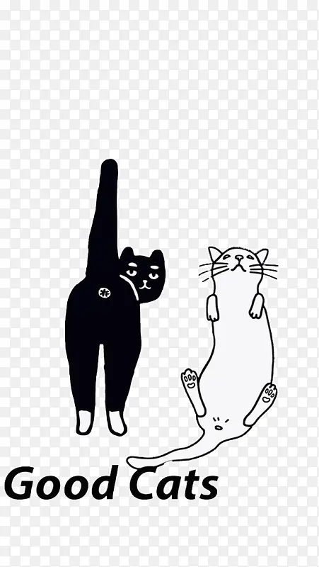 黑猫与白猫