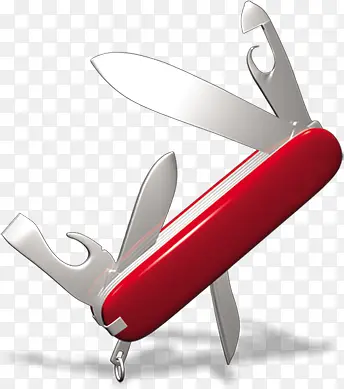 红色刀具金属工具