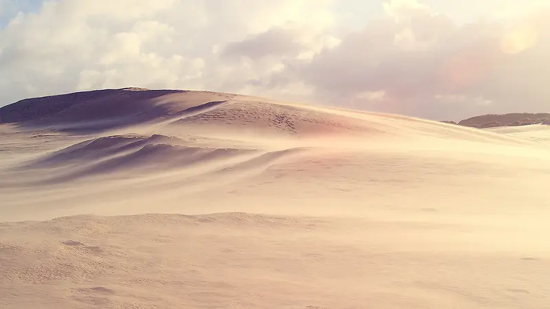 沙滩沙漠戈壁云朵