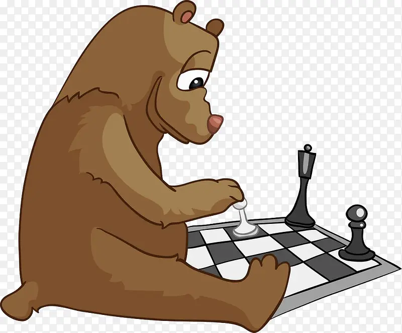 狗熊下国际象棋