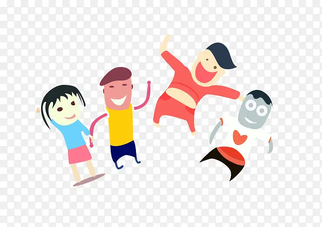 卡通小孩PNG图片素材下载_图片编号qzkjgdek-免抠素材网