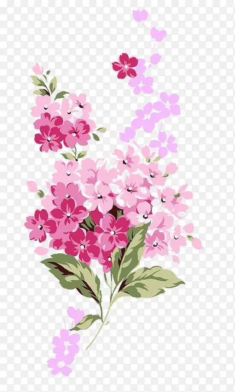 粉色可爱温馨小花