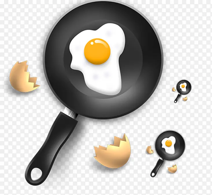 炒锅鸡蛋图标