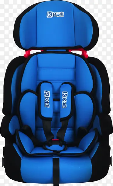 蓝色的儿童座椅图片