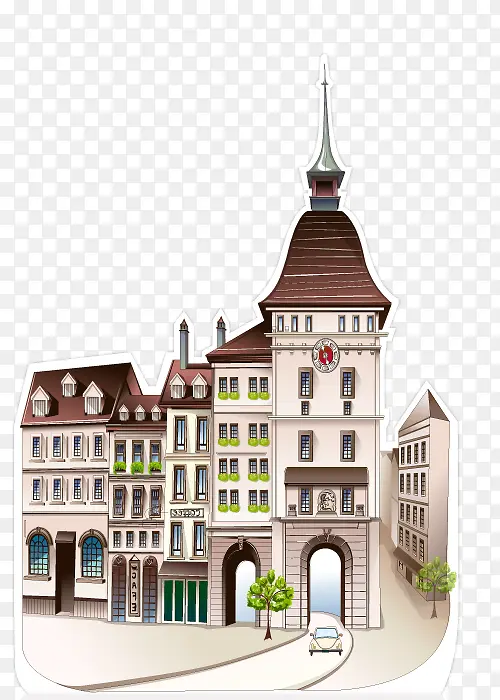 欧式建筑