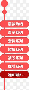 粉色标签元素