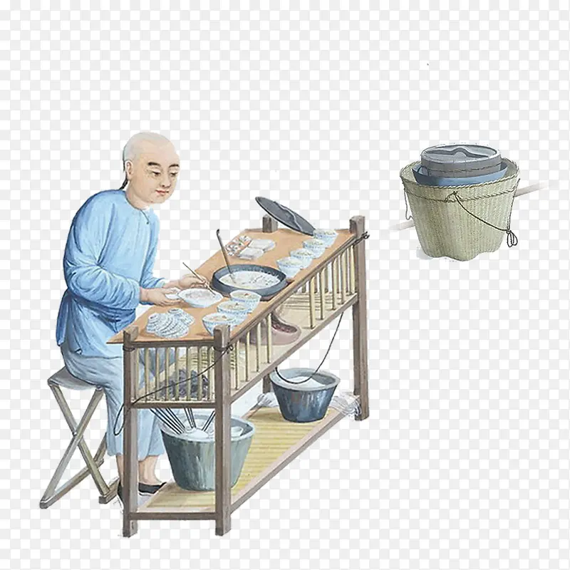 卡通人物面食