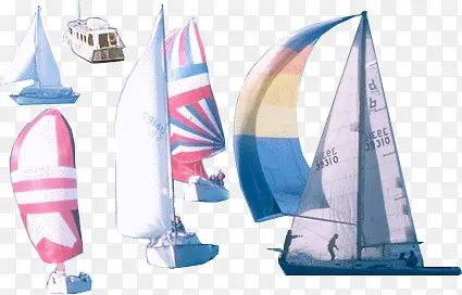 高清摄影帆船模型