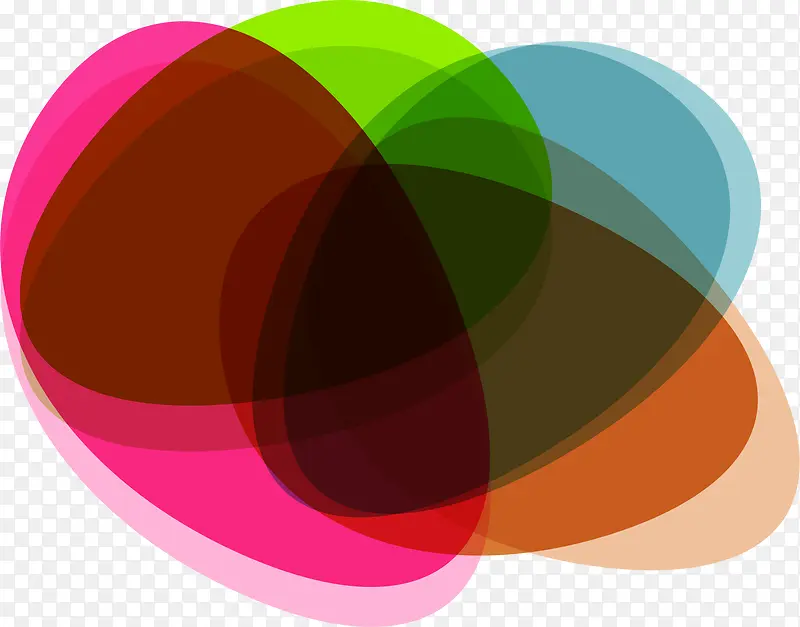 彩色几何抽象背景