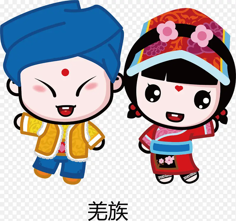 五十六民族之羌族