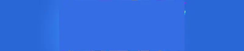蓝色扁平风格创意网站banner模板
