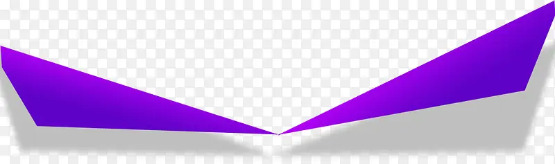 扁平风格创意合成紫色形状