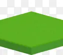 绿色六边形立体