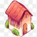可爱小房子图标