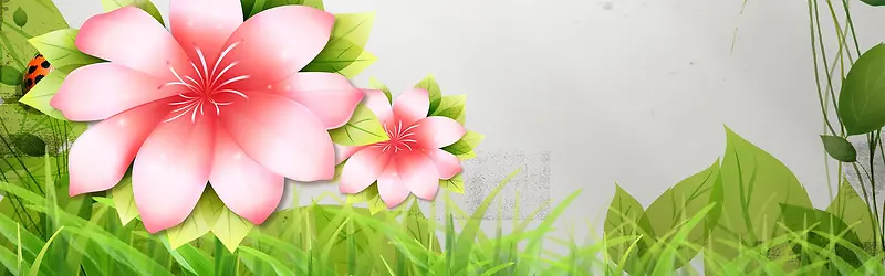创意自然简约背景