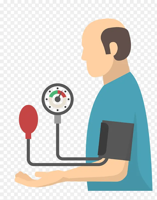 矢量测量血压素材