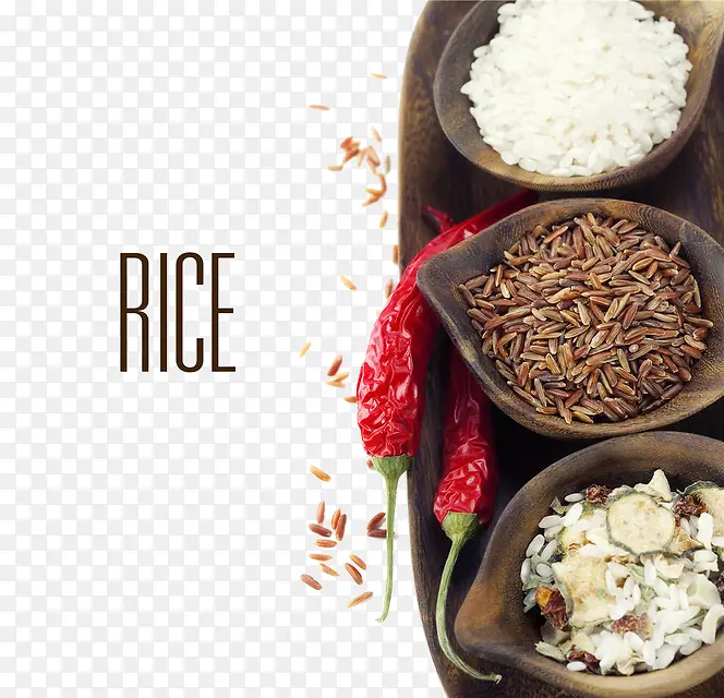 米饭等食物