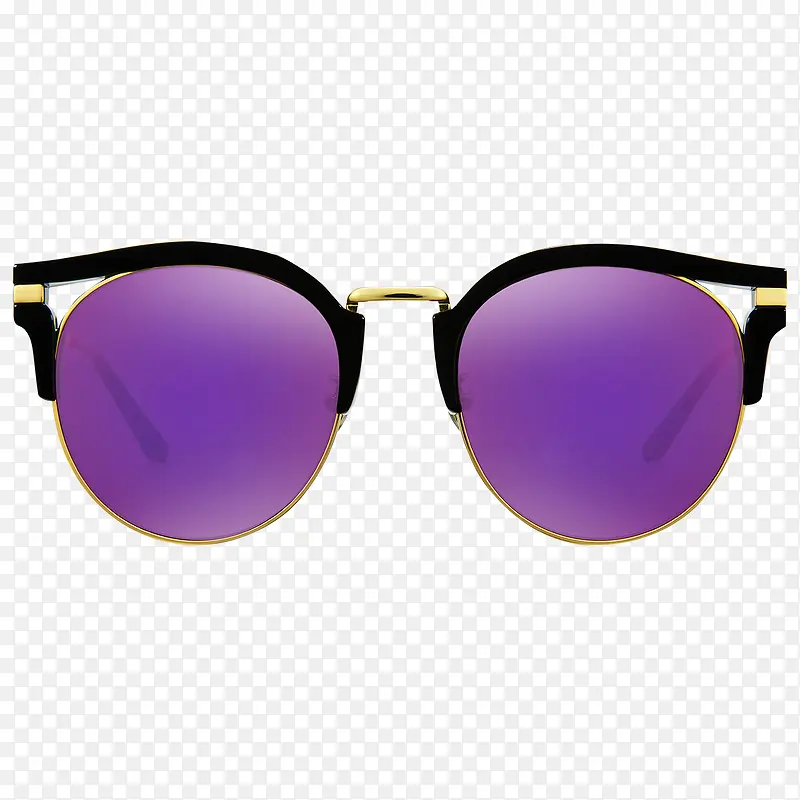 紫色时尚气质太阳镜
