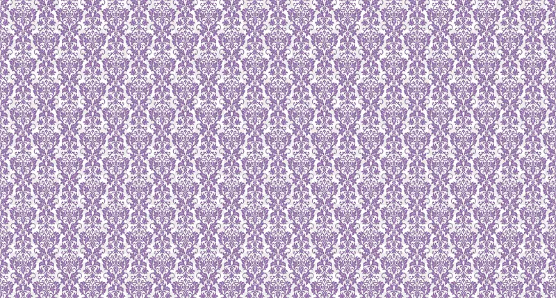 紫色花纹婚礼底纹