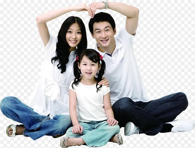 可爱幸福三口之家PNG图片素材下载_图片编号qgeklaze-免抠素材网