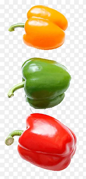青椒和红椒