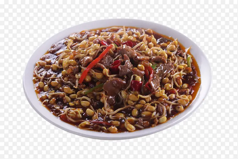 美味豆芽牛肉