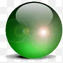 墨绿晶球系统图标