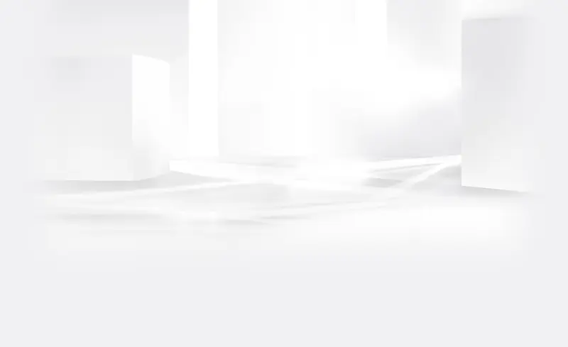 白色立体场景图片高清