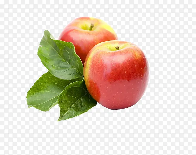 红苹果水果免抠素材