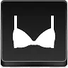 胸罩black-button-icons