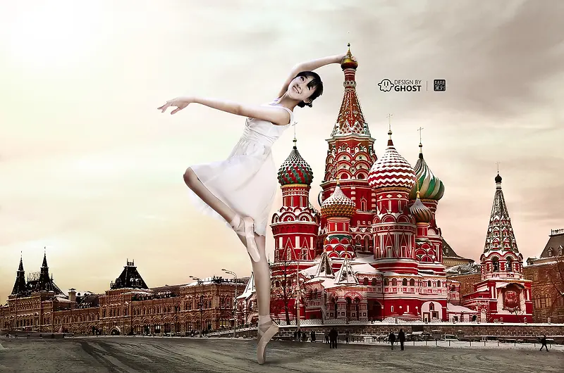 俄罗斯红宫的舞者