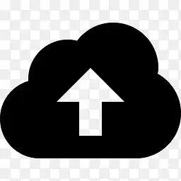 云上传黑色的cloud-icons