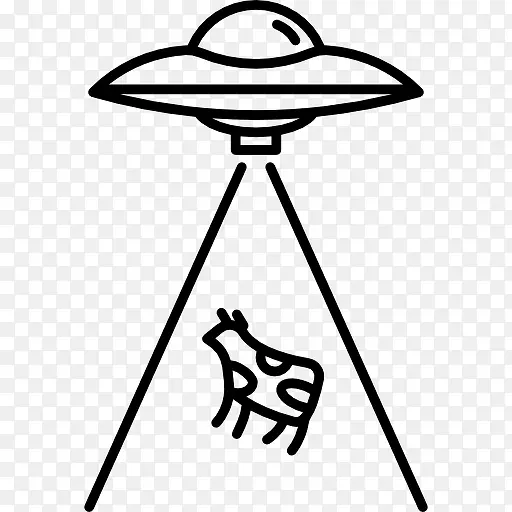 UFO和牛图标