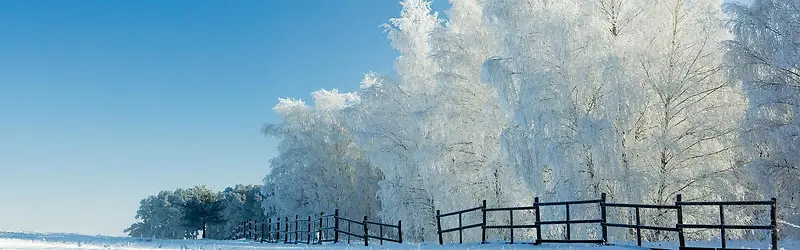 雪景背景图